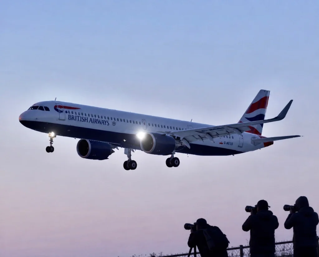 G-NEOS A321 NEO British airways