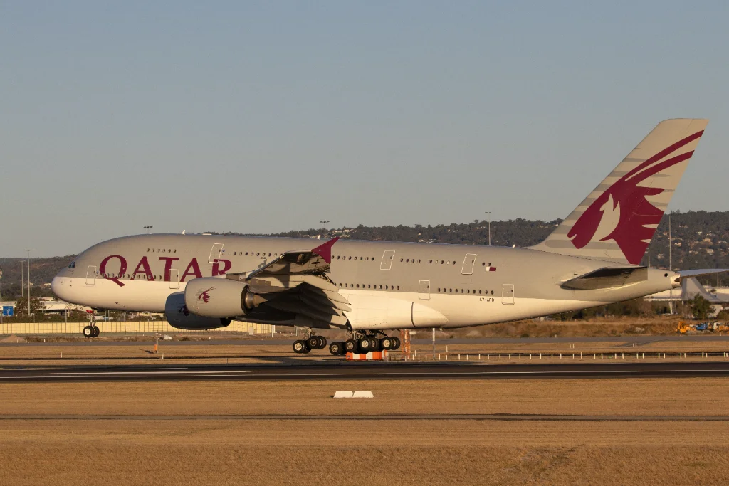 A7-APD A388 Qatar Airways