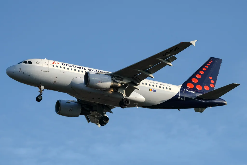 OO-SSB A319 Brussels Airlines