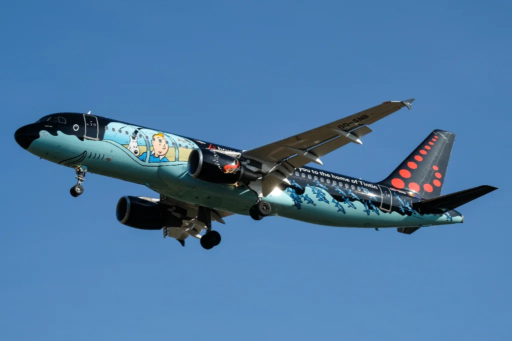 OO-SNB A320 Brussels Airlines
