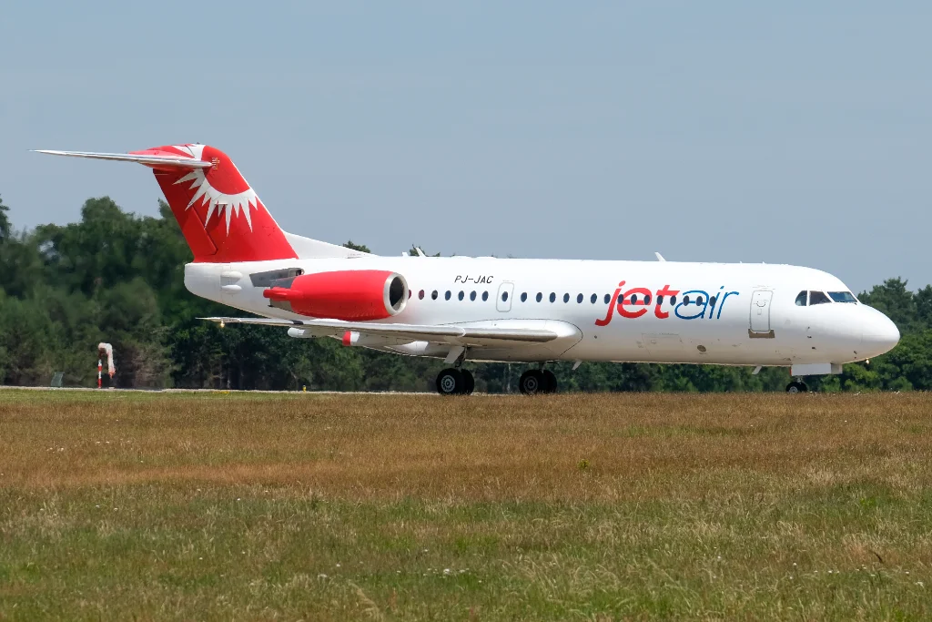 PJ-JAC F70 Jetair Caribbean