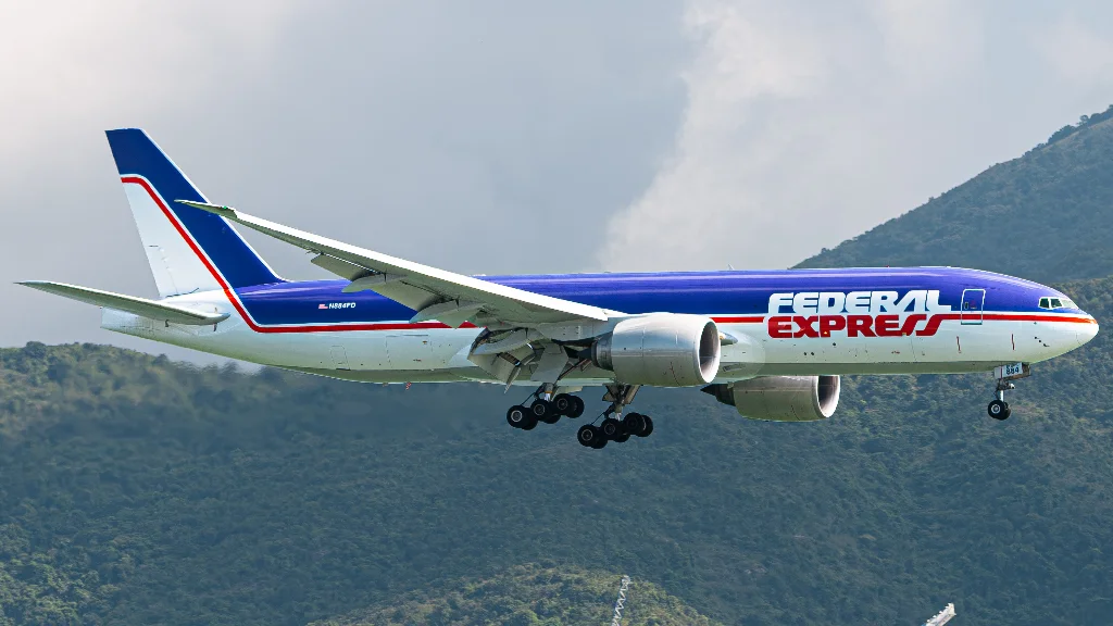 N884FD B77L FedEx Express