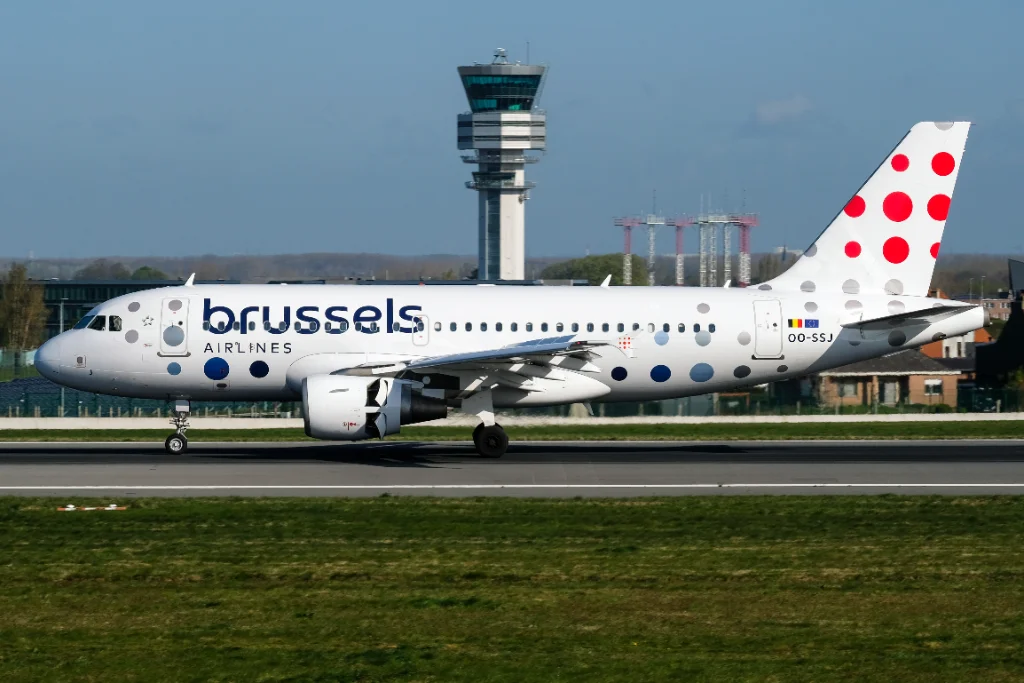 OO-SSJ A319 Brussels Airlines