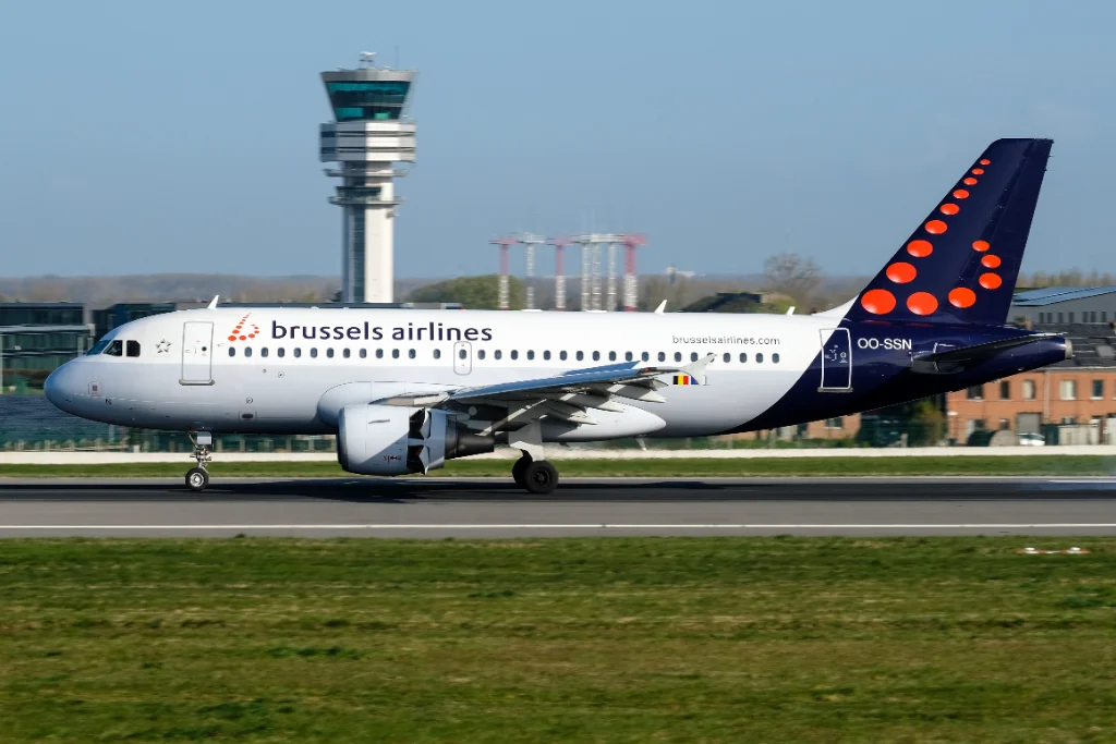 OO-SSN A319 Brussels Airlines