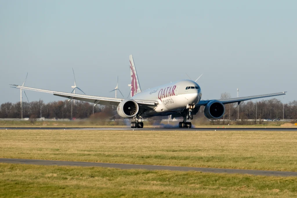 A7-BFH B77L Qatar Airways Cargo