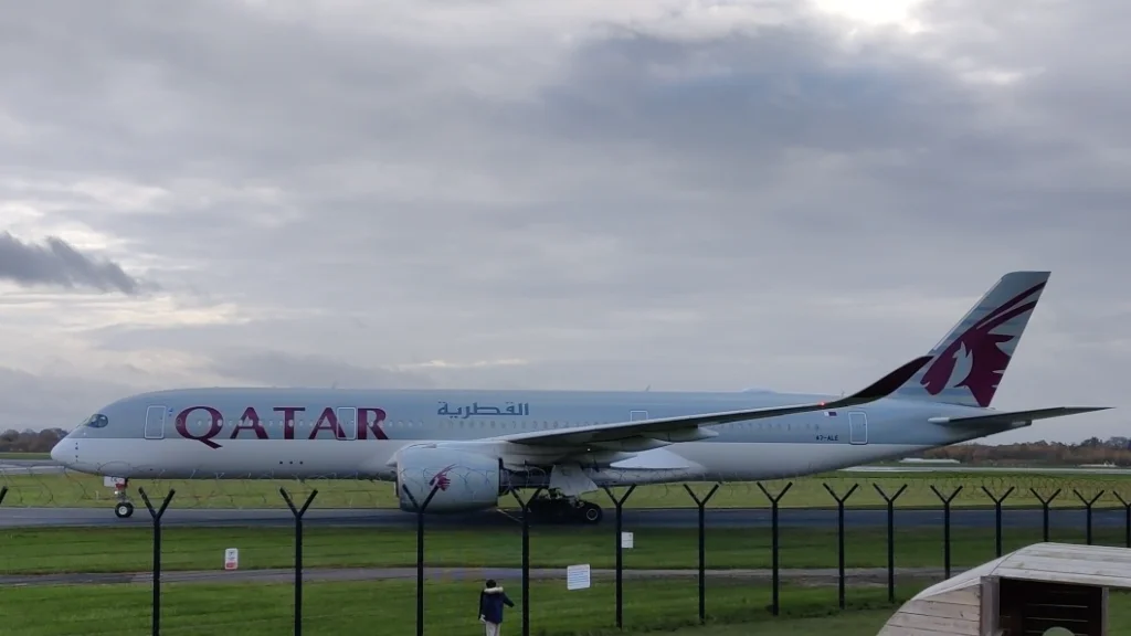 A7-ALE A359 Qatar Airways