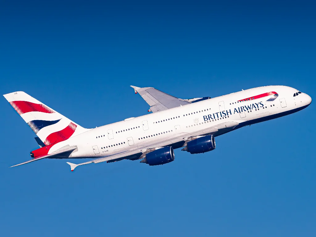 G-XLEE A380 British Airways
