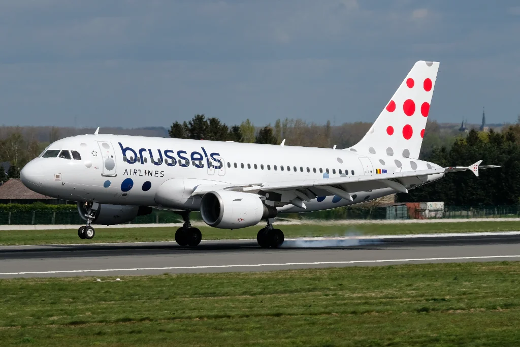 OO-SSV A319 Brussels Airlines